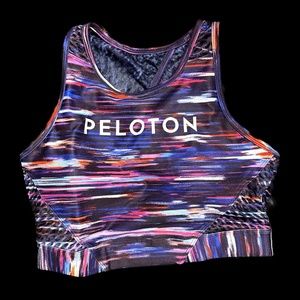 Peloton x WITH Sz MEDIUM Melody High Neck Sports Bra‎ NWT Reversible NEW